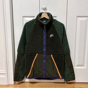 Nike Like new MEN'S SHERPA FLEECE JACKET